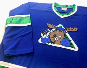 Custom Hockey Jerseys with the Mad Moose Twill Logo