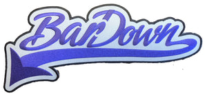 Individuelle Hockey-Trikots mit dem aufgestickten BarDown-Twill-Logo 
