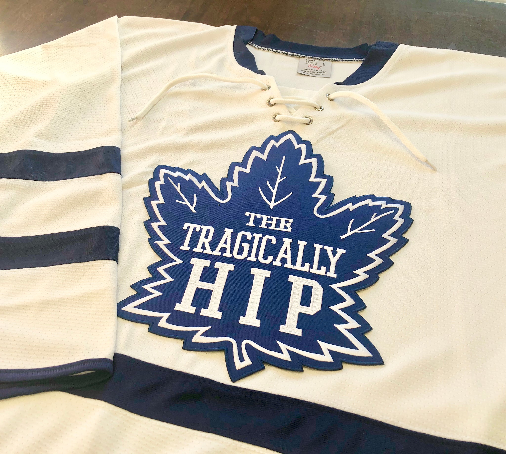 The Tragically Hip Home Hip Hockey Jersey