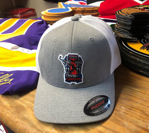 Flex-Fit Hat with the Knights crest / logo $39 (Grey / White)