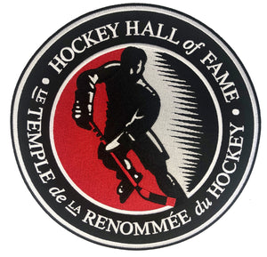 Custom Hockey Jerseys with a Hockey Hall of Fame Embroidered Twill Logo