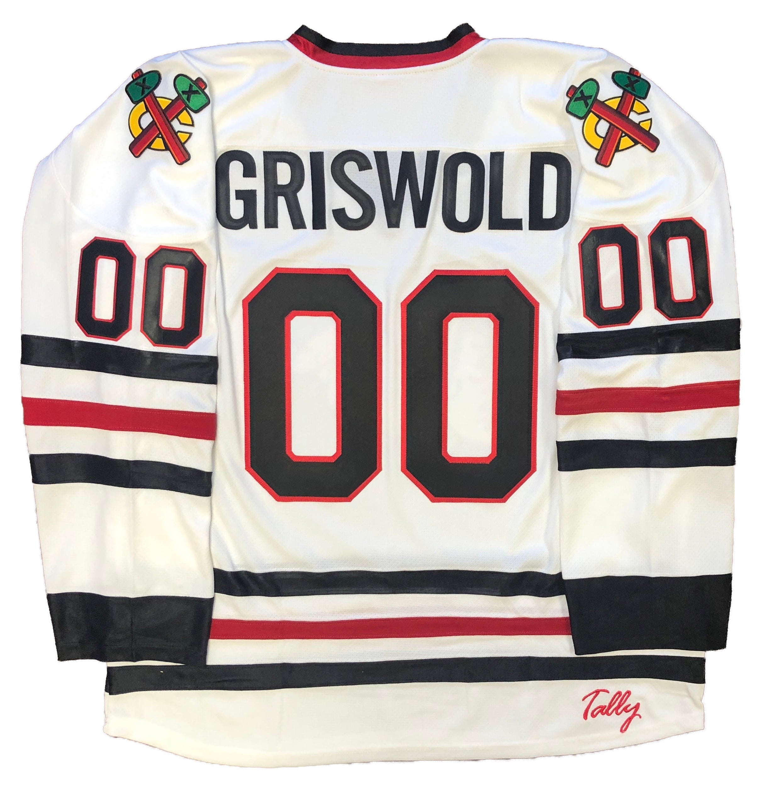  GHOSTWEAR Griswold #00 Movie Hockey Jerseys Stitched Letters  and Numbers : Clothing, Shoes & Jewelry
