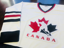 Load image into Gallery viewer, Custom Hockey Jerseys with a Twill Team Canada Logo
