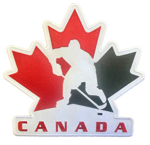 Custom Hockey Jerseys with a Twill Team Canada Logo