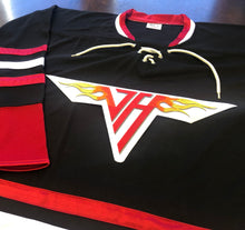 Laden Sie das Bild in den Galerie-Viewer, Individuelle Hockey-Trikots mit einem gestickten Van Halen-Twill-Logo 
