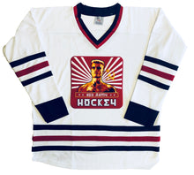 Load image into Gallery viewer, Custom Hockey Jerseys with the Red Army Team Logo
