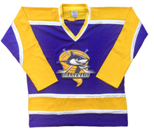 Load image into Gallery viewer, Custom Hockey Jerseys with the Sharknado Embroidered Twill Logo
