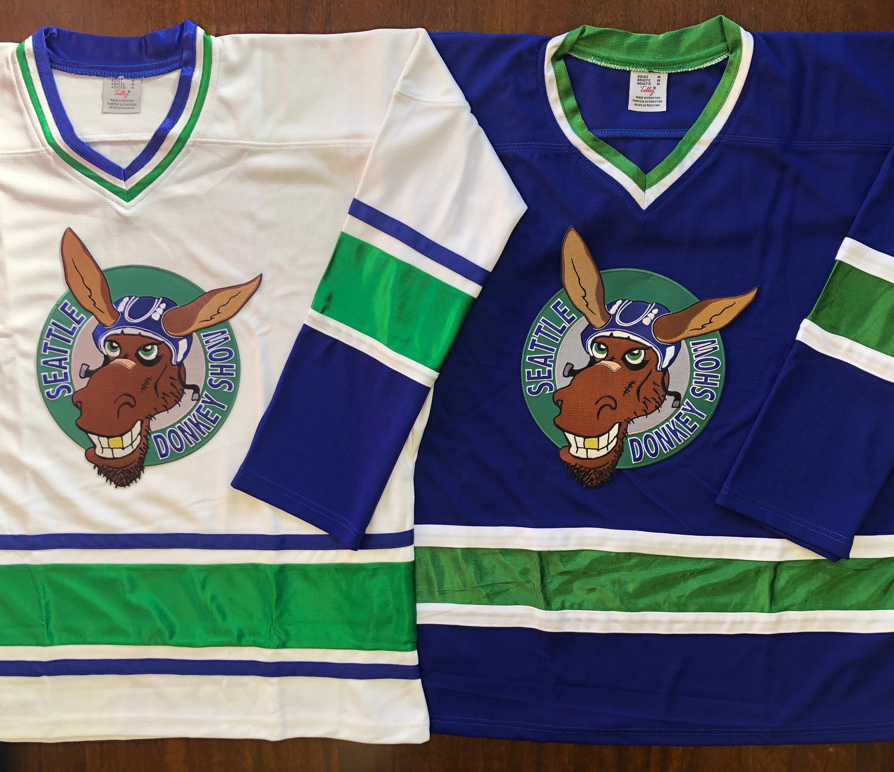 Custom Hockey Jerseys with the Brass Monkeys Twill Logo – Tally Hockey  Jerseys