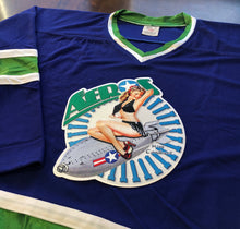Load image into Gallery viewer, Custom Hockey Jerseys with the Aeros Embroidered Twill Logo
