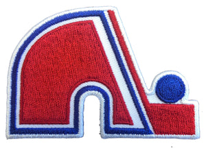 Mütze (Grau) mit aufgesticktem Twill-Wappen/Logo im Nordiques-Stil 29 $