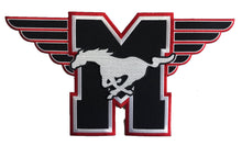 Load image into Gallery viewer, The Mustangs embroidered twill logo
