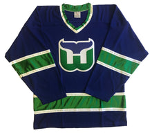 Load image into Gallery viewer, Custom hockey jerseys with the Whalers logo
