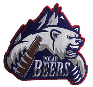 Polar Beers embroidered twill logo