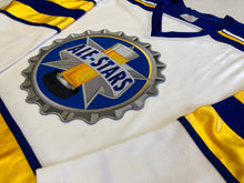 Load image into Gallery viewer, Custom hockey jerseys with the Ale-Stars crest
