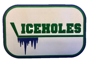 Iceholes embroidered twill logo