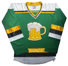 Load image into Gallery viewer, Custom Hockey Jerseys with Beer Mug Crest
