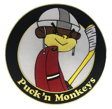 Load image into Gallery viewer, Puck&#39;N Monkeys embroidered twill logo
