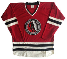 Load image into Gallery viewer, Custom hockey jerseys with the Hockey Hall of Fame logo
