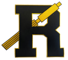 Load image into Gallery viewer, The &quot;R&quot; embroidered twill team logo
